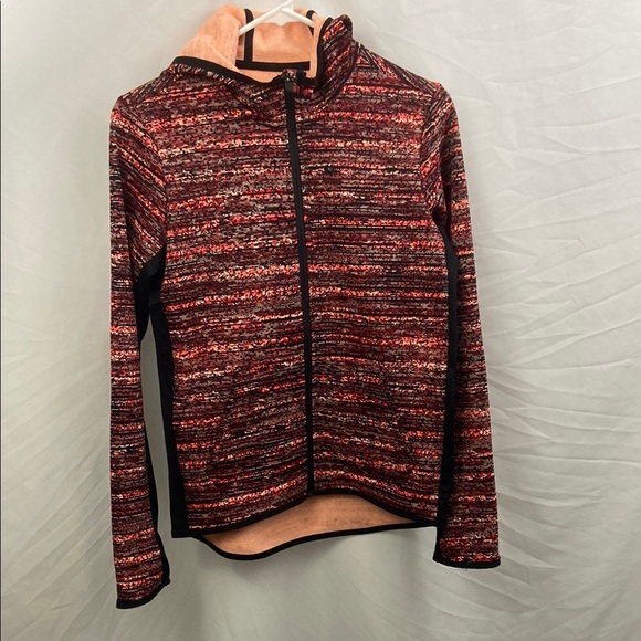 Nike Tops - Nike Women’s Therma-Fit Hoodie Size Small Full Black Multicolor